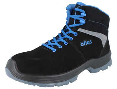 ATLAS SL 805 XP Herren Sicherheitsstiefel S3 schwarz Nubukleder