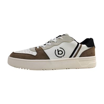 Bugatti Mackay 325-AQU02-5055 Weiß 1421 taupe/white