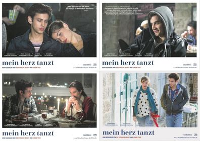 Mein Herz tanzt - 4 Original Kino-Aushangfotos - Tawfeek Barhom - Filmposter