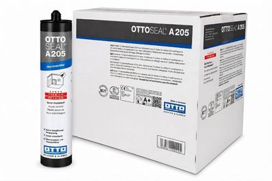 20x Ottoseal A 205 Premium Acryl Dichtstoff 310 ml überstreichbar für Innen Außen