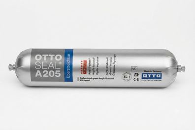 Ottoseal A205 Premium Acryl Dichtstoff 400 ml Beutel überstreichbar für Innen Außen