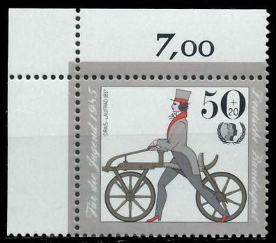 BRD 1985 Nr 1242 postfrisch ECKE-OLI X8557C6