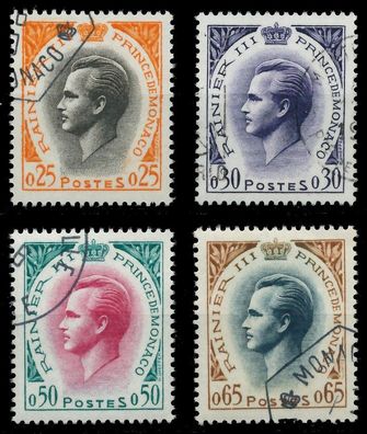 MONACO 1960 Nr 657-660 gestempelt X3B3952
