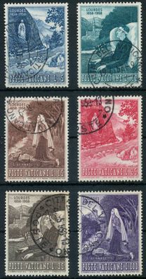 Vatikan 1958 Nr 282-287 gestempelt X401702