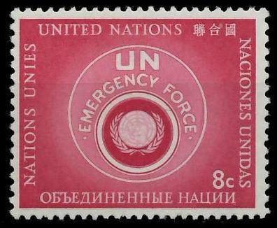 UNO NEW YORK 1957 Nr 58I postfrisch X404E96