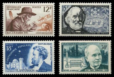 Frankreich 1956 Nr 1083-1086 postfrisch SF782C6
