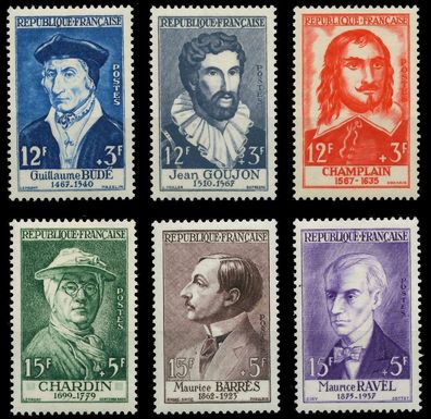 Frankreich 1956 Nr 1094-1099 postfrisch X40B92A