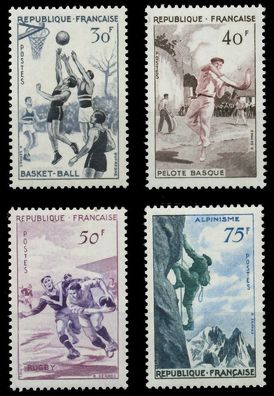 Frankreich 1956 Nr 1100-1103 postfrisch X40B956