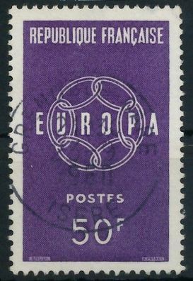 Frankreich 1959 Nr 1263 zentrisch gestempelt X40BB0E