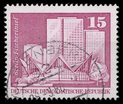 DDR DS AUFBAU IN DER Nr 1853I gestempelt X40BCDE