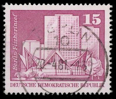 DDR DS AUFBAU IN DER Nr 1853I gestempelt X40BCCA