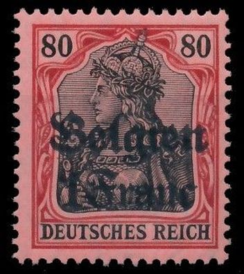 BES. 1WK Landespost Belgien Nr 7 postfrisch X410F22