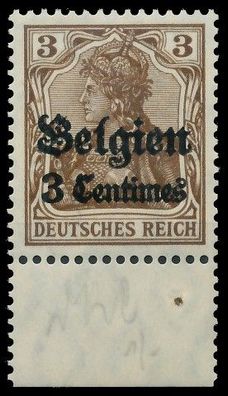 BES. 1WK Landespost Belgien Nr 1 postfrisch X4111F6