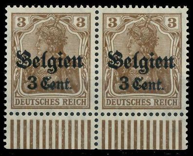 BES. 1WK Landespost Belgien Nr 11aI postfrisch WAAGR PA X41E83A