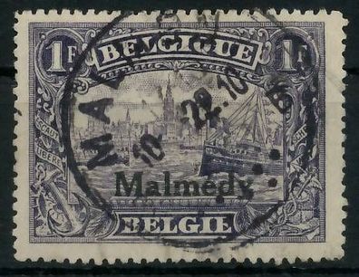 Belgische BES.-POST Malmedy Nr 11 zentrisch gestempelt X425E3E