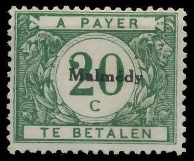 Belgische B-POST Malmedy PORTO Nr 3 ungebraucht X425EAA