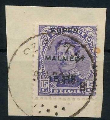 Belgische BES.-POST EUPEN Malmedy Nr 3 zentrisch gestempelt X42611A