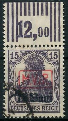 BES. 1WK D-MV Rumänien Nr 1 WOR 3-7-3 gestempelt X42D566