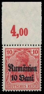 BES. 1WK D-MV Rumänien Nr 9a POR postfrisch ORA X42D6BA