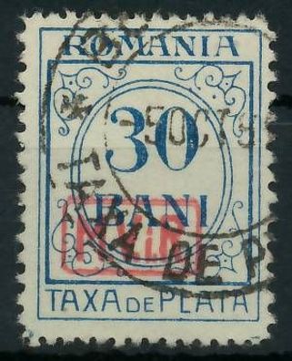 BES. 1WK D-MV Rumänien PORTO Nr 4 gestempelt X434992