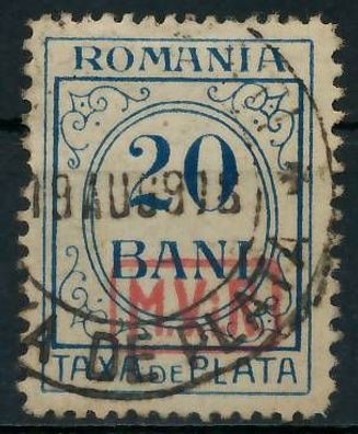 BES. 1WK D-MV Rumänien PORTO Nr 3 gestempelt X434A0E