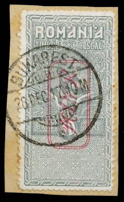 BES. 1WK D-MV Rumänien Zwangszuschlag Nr V ZENT X434BBA
