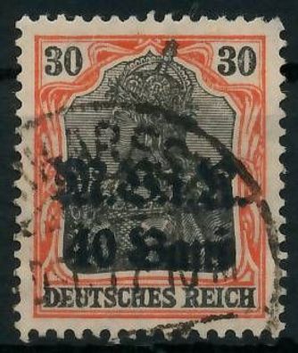 BES. 1WK D-MV Rumänien Nr 7a gestempelt X434C32