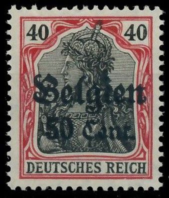 BES. 1WK Landespost Belgien Nr 20bII postfrisch X43B146