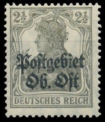 BES. 1WK PG OBER OST Nr 1b postfrisch gepr. X43B44E