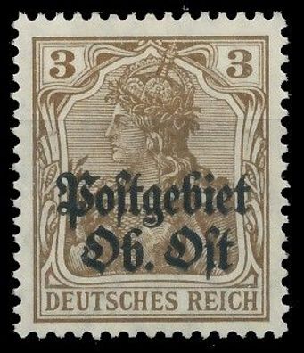 BES. 1WK PG OBER OST Nr 2a postfrisch X43B46E