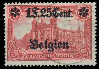BES. 1WK Landespost Belgien Nr 23II zentrisch gestempelt X443352
