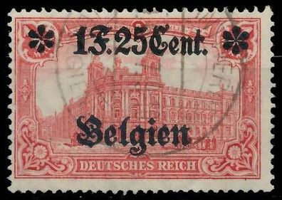 BES. 1WK Landespost Belgien Nr 23II gestempelt X44335E