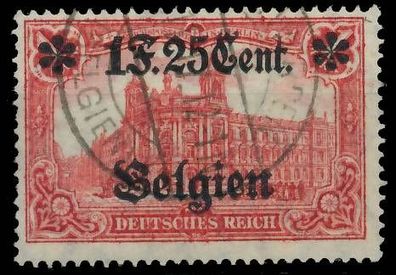 BES. 1WK Landespost Belgien Nr 23II gestempelt X443376