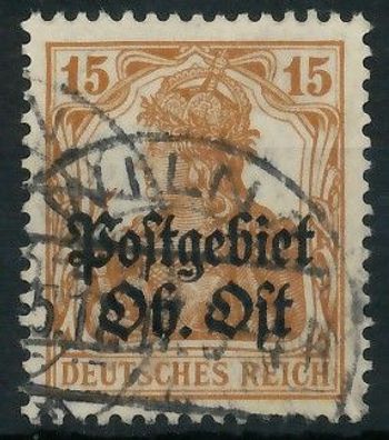 BES. 1WK PG OBER OST Nr 6 gestempelt X4434C6