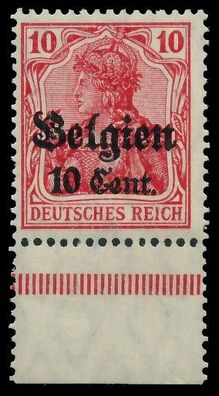 BES. 1WK Landespost Belgien Nr 14b postfrisch URA X44370E