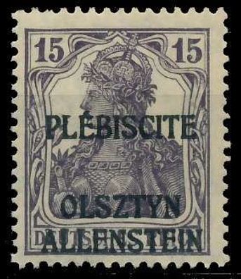 Allenstein Nr 3 ungebraucht X4532F2