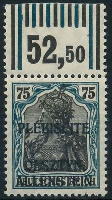 Allenstein Nr 9 WOR 1-4-1 1-5-1 postfrisch X4533D6
