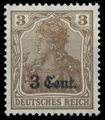 BES. 1WK ETAPPE WEST Nr 1 postfrisch X45A4BA
