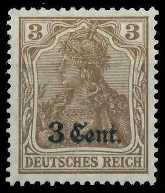 BES. 1WK ETAPPE WEST Nr 1 ungebraucht X45A4CA