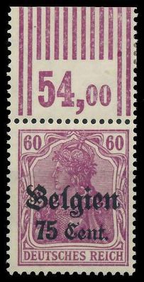 BES. 1WK Landespost Belgien Nr 21a WOR 2-9-2 postfrisch X45A86A