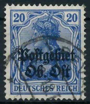 BES. 1WK PG OBER OST Nr 8b gestempelt X45AA42