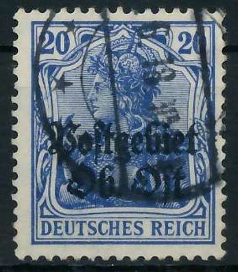 BES. 1WK PG OBER OST Nr 8b gestempelt X45AA4A