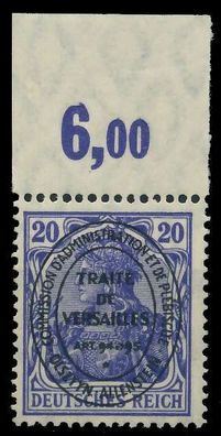 Allenstein Nr 19b POR postfrisch ORA X45AB2A