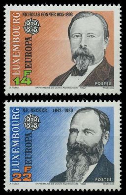 Luxemburg 1992 Nr 1293-1294 postfrisch S207442