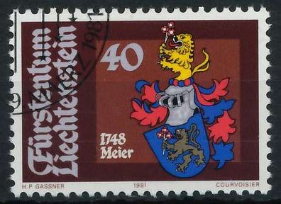 Liechtenstein 1981 Nr 766 gestempelt S4F7E66