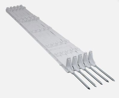 Kerbl Kunststoffpfahl Classic 5 Stk. weiß 105cm Weidepfahl 443421