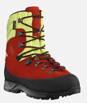 HAIX Protector FOREST 2.1 GTX red/yellow Schnittschutz Schuhe Forst Stiefel