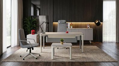 Büro Set Schreibtisch Sideboard Kommode Couchtisch modern Office