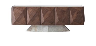 Sideboard Modern Braun Elegant Anrichte Kommode Konsole Möbel