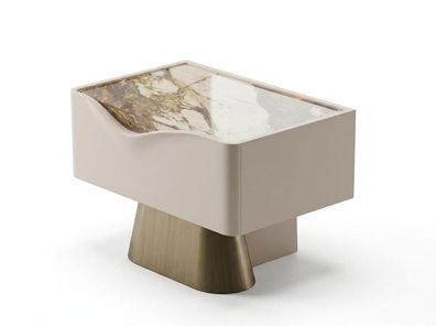 Nachttisch bequem schön geräumig beige moderner Stil neu